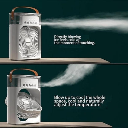 Portable USB Air Conditioner & Humidifier Fan