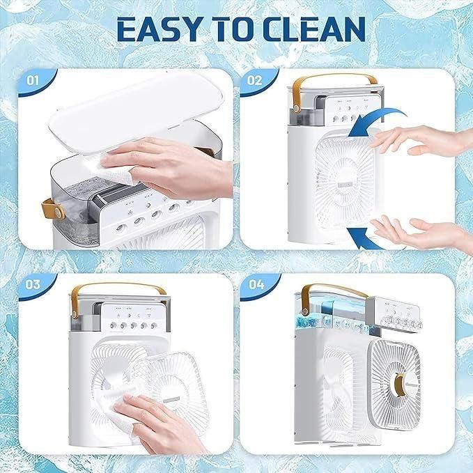 Portable USB Air Conditioner & Humidifier Fan
