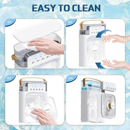 Portable USB Air Conditioner & Humidifier Fan